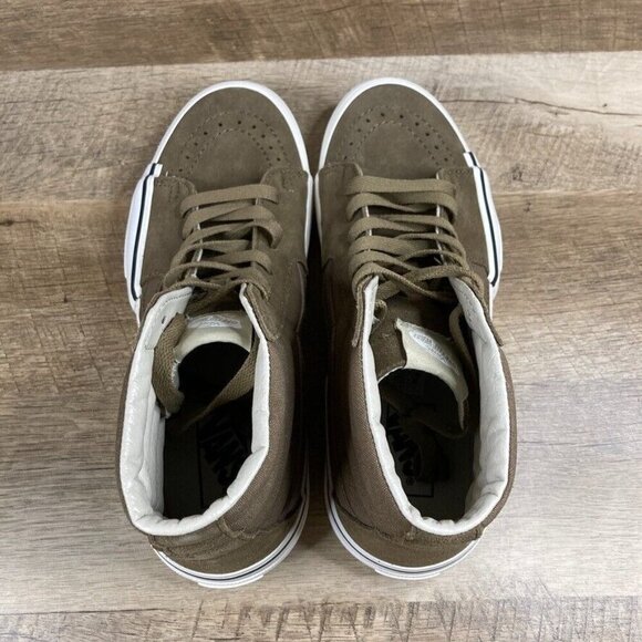 VANS Sk8-Hi Rearrange Tonal Kangaroo Canvas Sneakers Shoes Mens 8 Womens 9.5 NEW - Picture 6 of 9